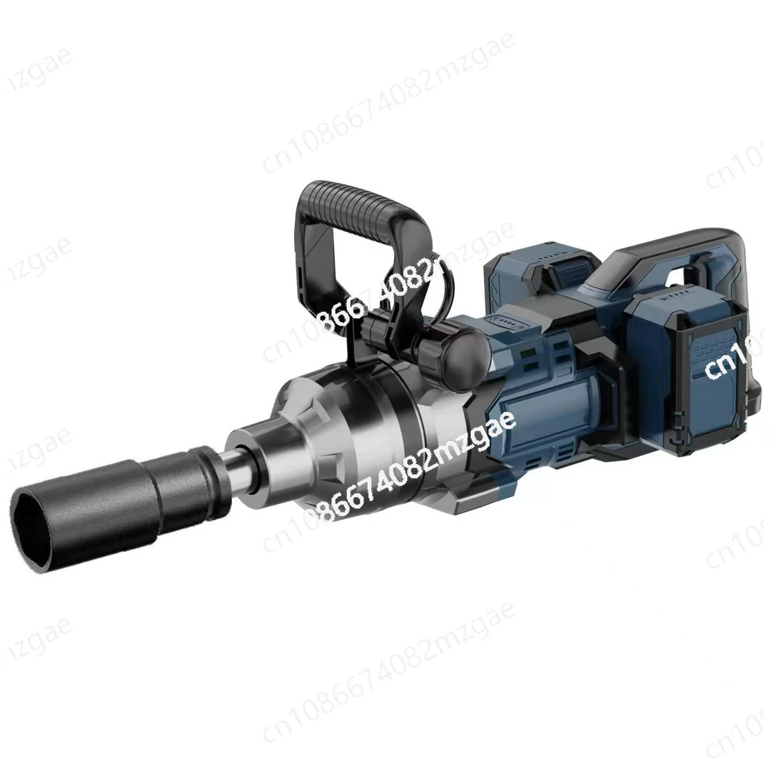 مفتاح ربط كهربائي عالي الطاقة بدون فرش، لوحة تأثير الليثيوم، إصلاح السيارات، مفتاح كهربائي 4000N #5