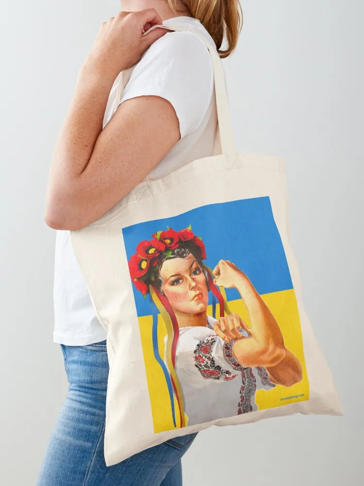 

Roksolana the Resilient - all proceeds donated Tote Bag cute tote bag Lady bags Canvas reusable shopping bag