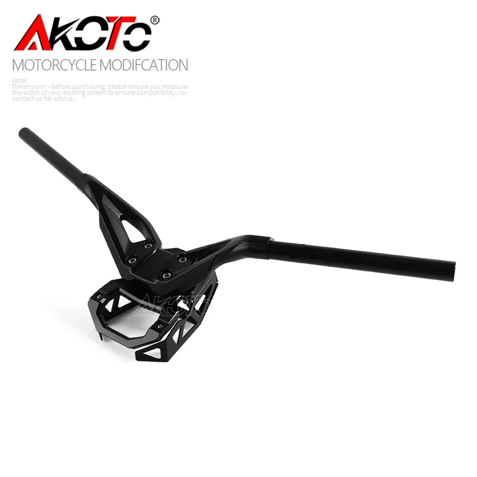 For YAMAHA XMAX300 Xmax 300 2018-2023 Xmax300 Motorcycle Handlebar CNC Black Bars Motorbike Handle Bar Steering Wheel Parts