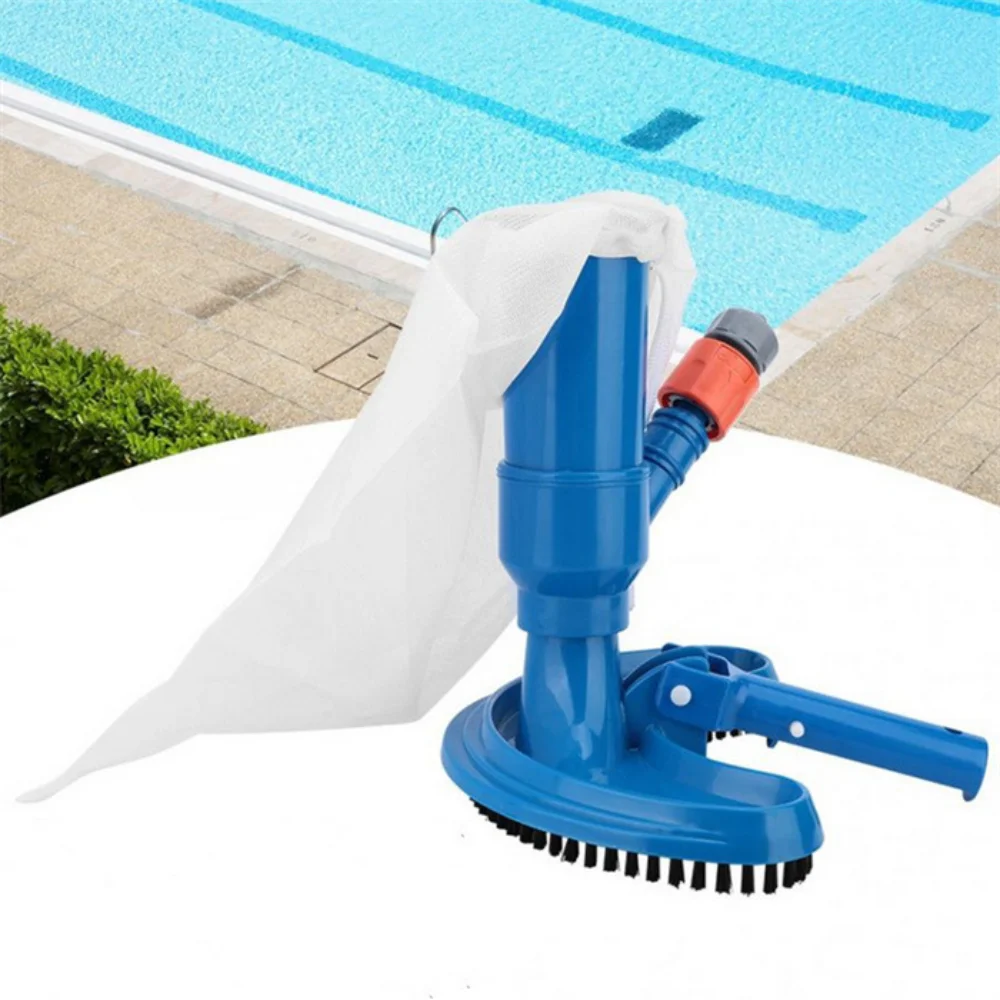 Brush Portable Pool Vacuum Vacuum Telescopic Pole Handheld Swimming Pool Jet Cleaner Durable Useful Jet Vacuum Cleaner Fountains