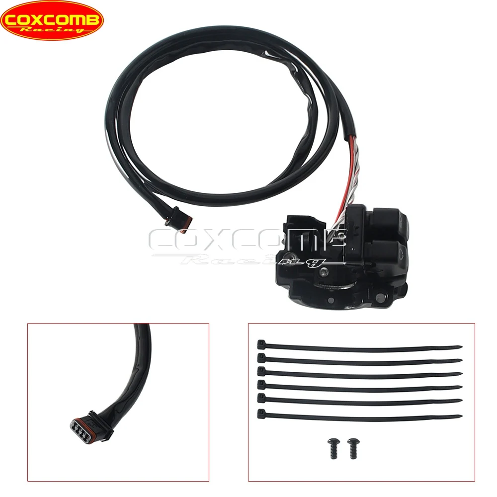 Motorcycle 41000369 Electronic Cruise Control Kit With AUX Lamp Switch For Harley Softail 2016-2024 FLHCS FLDE FXBB FXLRS FXLRST