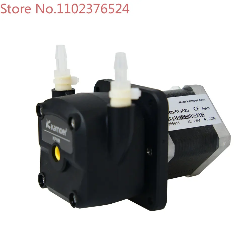 

Kamoer KPHM400 12V/24V stepper motor Mini Self-priming Small DC high flow Peristaltic Pump Low Noise Water dosing Pump