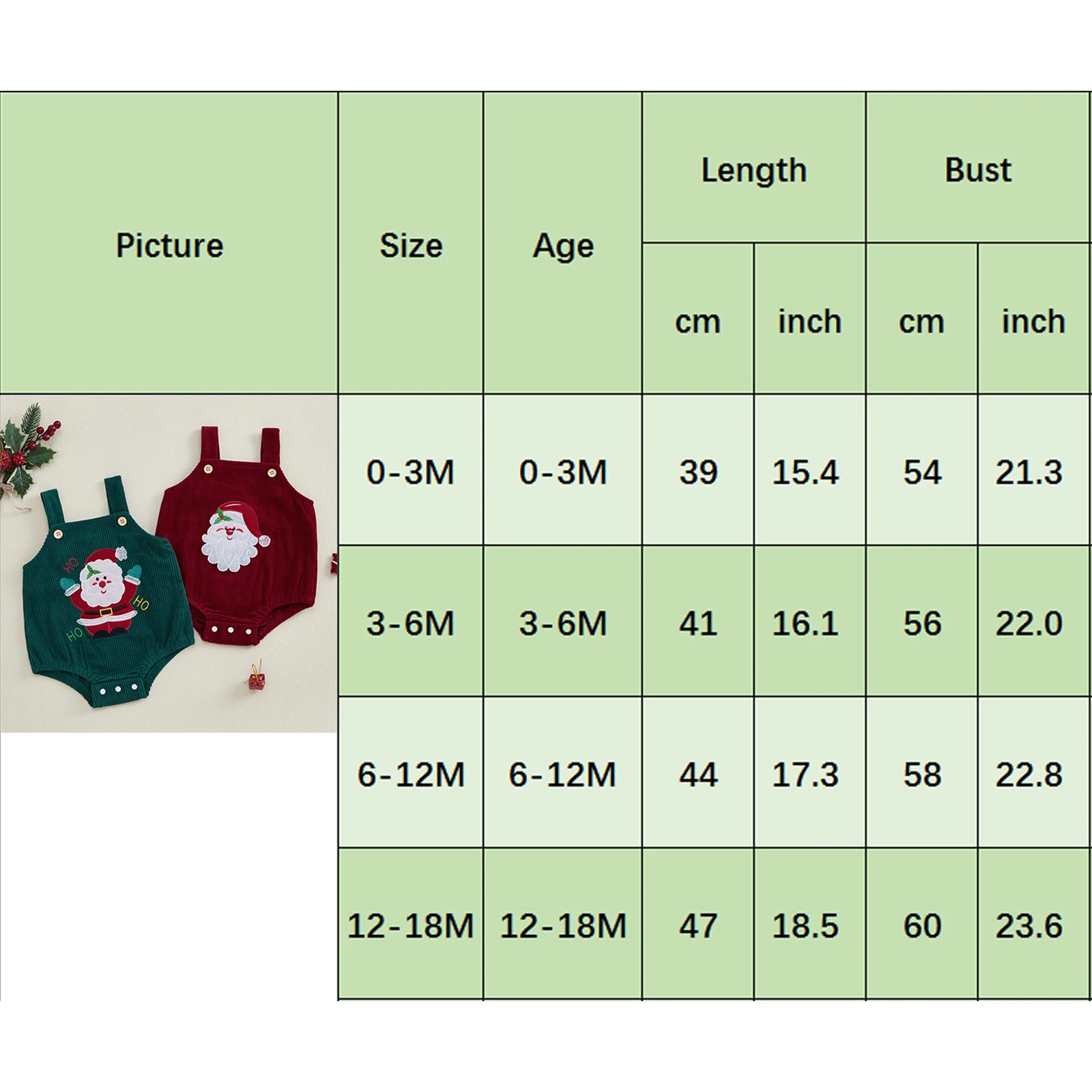 Baby Boys Girls Overalls Sleeveless Santa Embroidery Strap Rompers Newborn Clothes Cotton Outfit