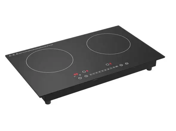 Kitchen Appliance Induction Hob 1800+1800W Built in 2 Burner Induction Cooker