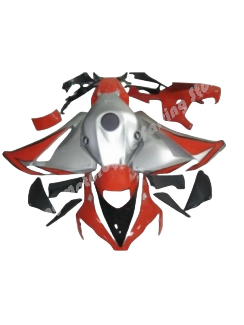 New ABS whole Motorcycle Fairings Kit Fit For Honda CBR1000RR 2008 2009 2010 2011 08 09 10 11red silver bodywork Fairing