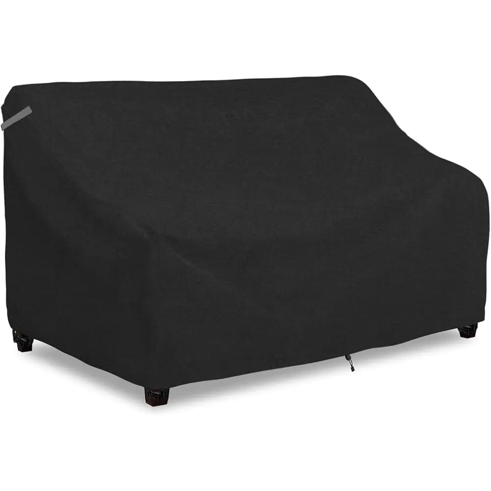 

Waterproof Patio Loveseat Cover, 78.7W X 38.2D X 35H Hes Heavy Duty 600D Weather-Resistant Outdoor Furniture Protector Black
