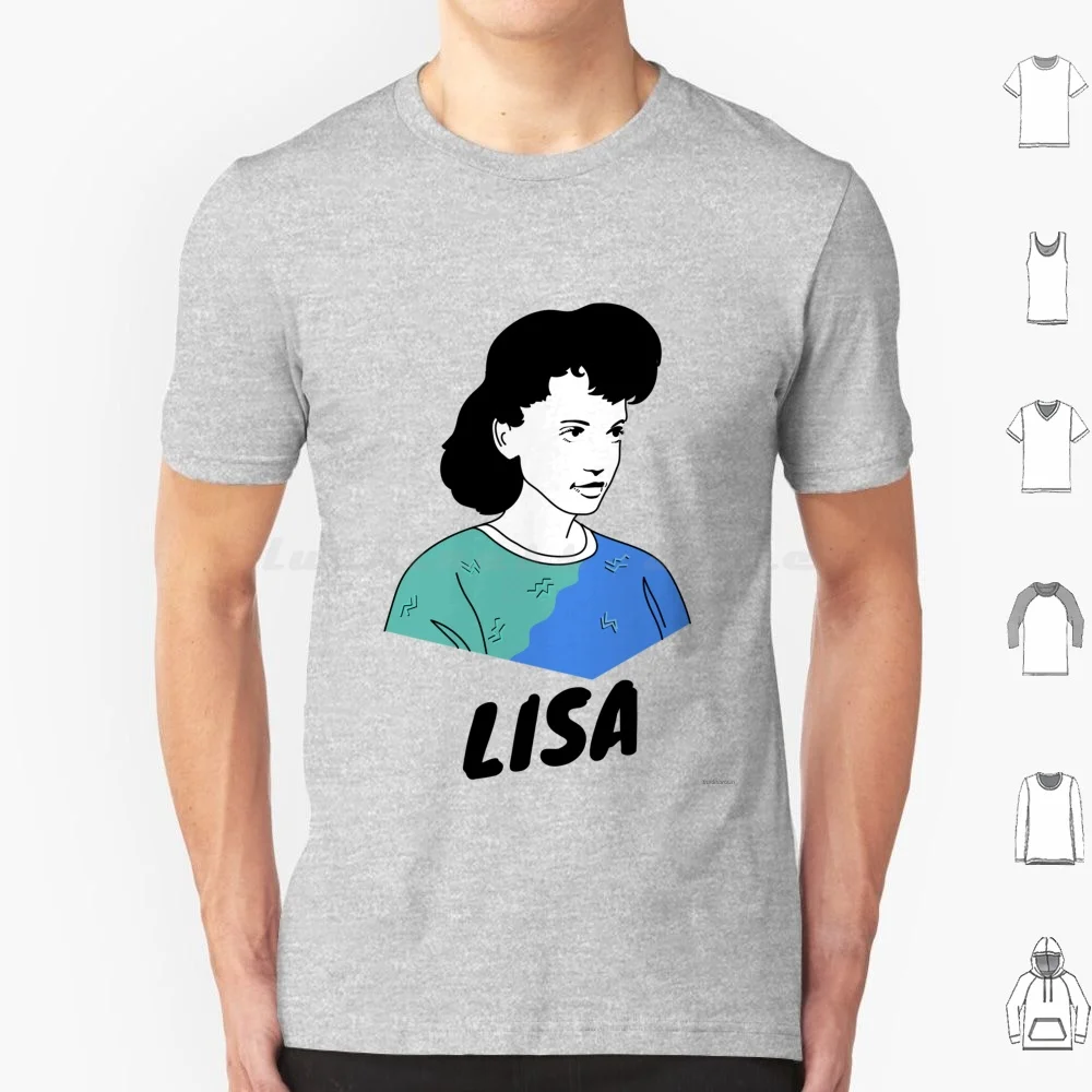 Lisa B T Shirt Cotton Men Women Diy Print Lisa Bonet Cosby Saved By The Bell Tv Sweater Pattern 80S 90S