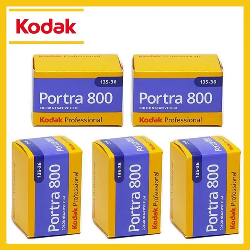 Kodak 135 Professional Film Color Negative Film Professional Portra 800 Color Negative Film 35mm Film（Expiration Date: 2027）