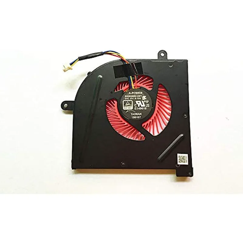 

CPU Cooling Fan for Msi GS63 GS63VR GS73 GS73VR GS62 MS-17B1 MS-17B2 MS-16K2 MS-16K3 Stealth Pro BS5005HS-U2F1 4WIRES