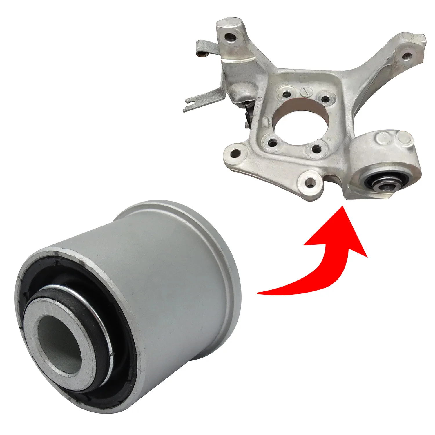 Car Rear Left Position Knuckle Bushing For Ford Fusion Mondeo MK V Edge Mustang 2013-2021 G3GC5B758A E1GC2C299A2B DG9C5B759A