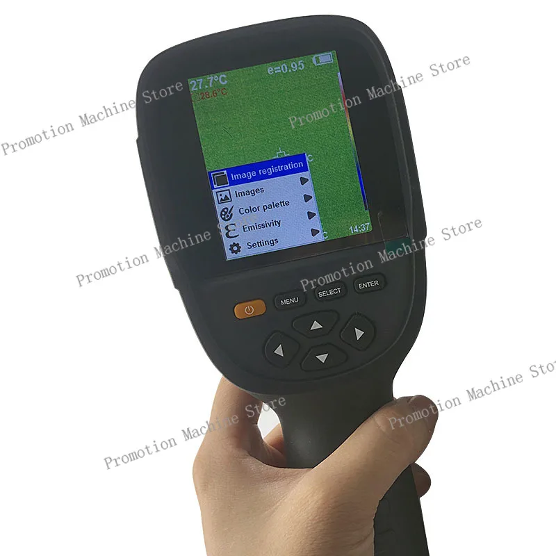 

HT-19 GM55 3,2-дюймовый TFT ручной инфракрасный прибор контроля температуры профессиональный инфракрасный тепловизор тепловизионная камера