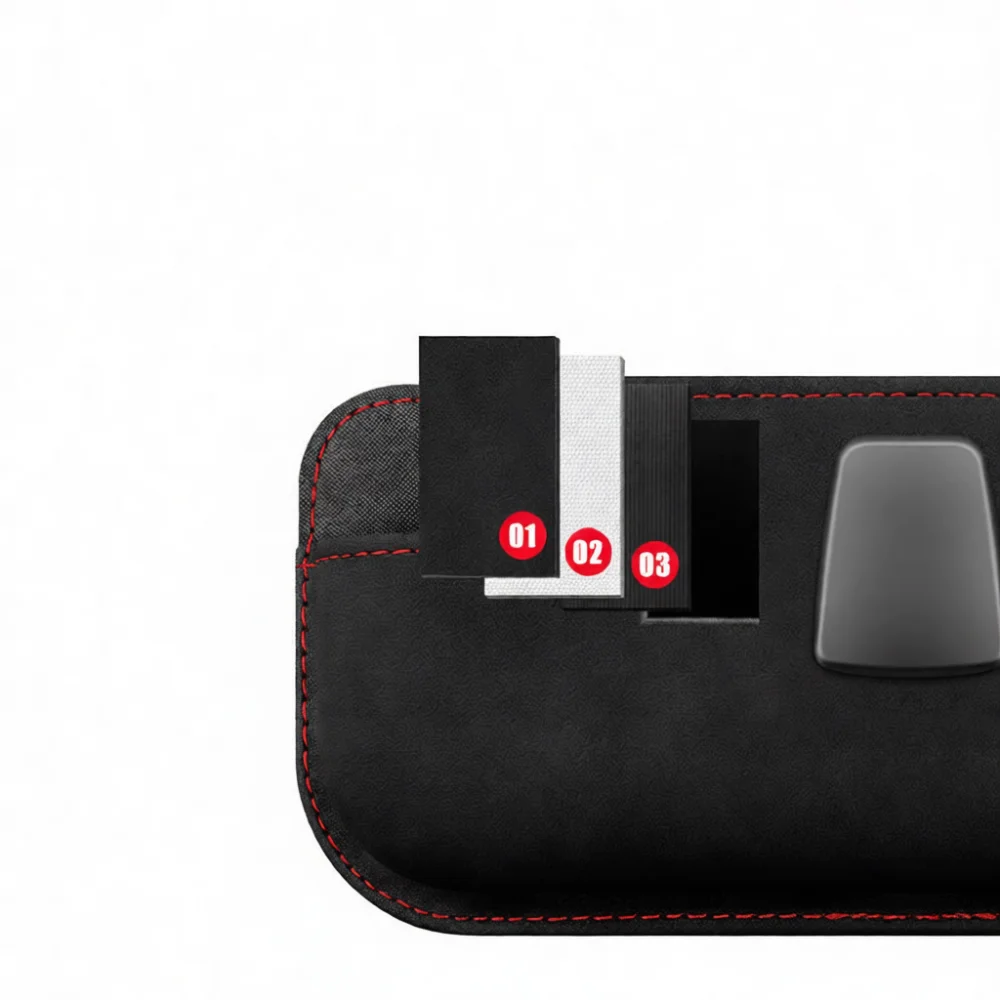 Phone Accessories Receipt - Auto-Innenraum-Aufbewahrungsbox aus Wildleder, Multifunktionaler Konsolen-Organizer, Sitzfach,