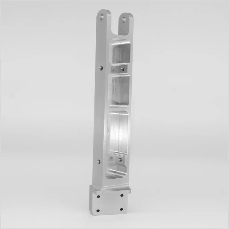 CNC Machining Custom Aluminum Structural Components Precision Milled Support Frame Bracket Base Plate Industrial Automation
