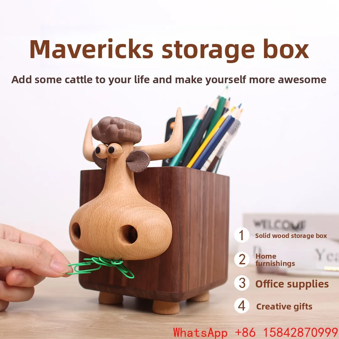 nuovo-simpatico-ornamento-di-mucca-cartone-animato-scatola-portaoggetti-da-ufficio-desktop-in-legno-massello
