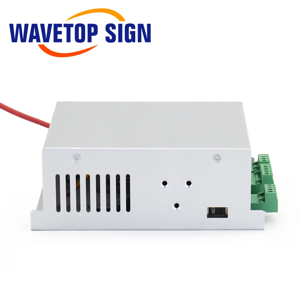 

WaveTopSign Co2 Laser Power Supply 40W 50W 60W 110V/220V For CO2 Laser Tube High Voltage Engraving Cutting Machine