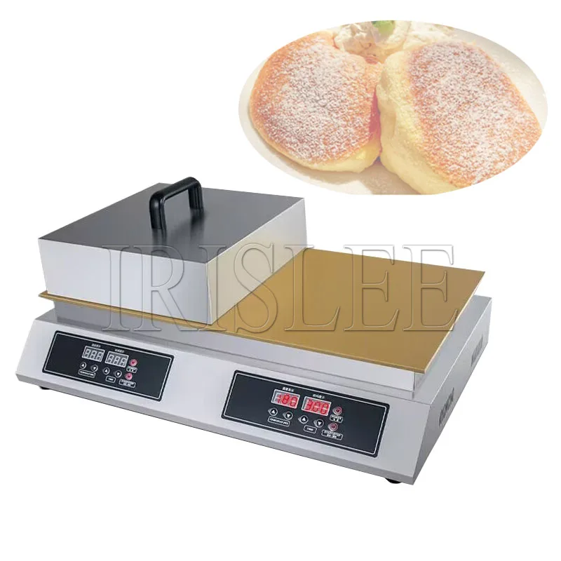 Souffle Maker Souffle Machine 2600W Double Plates Fluffy Japanese Souffle Pancakes Maker Fluffy Pancake Schwa Machine