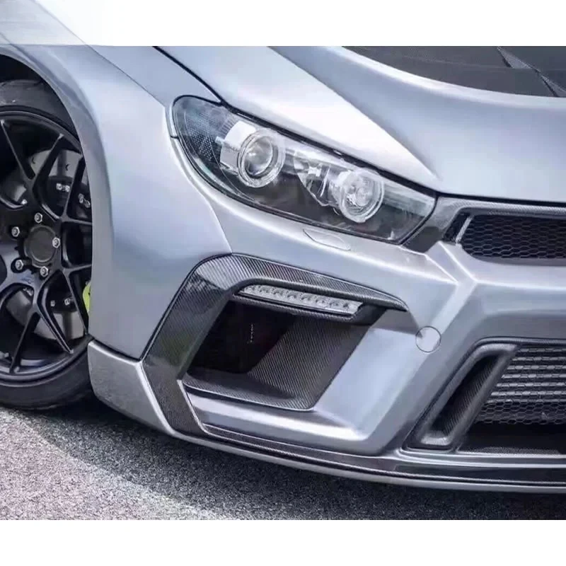 Factory Hot Sale Aspec Style Carbon Fiber FRP Wide Car Body Kit Front Bumper Side Skirts Rear Spoiler 0-