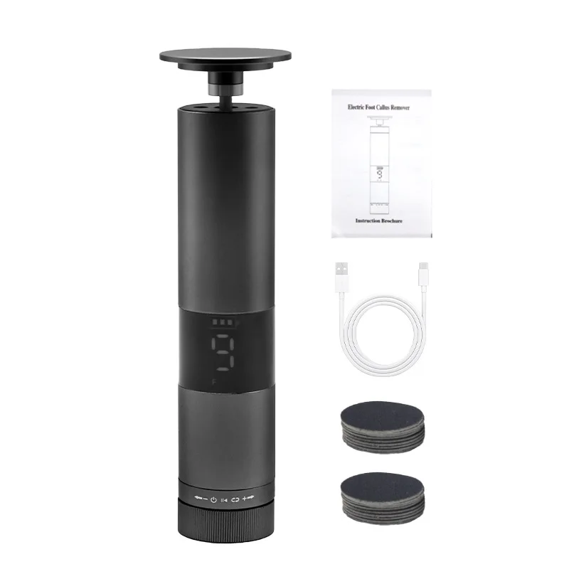 Electric Foot Callus Remover Foot Care File Heels Dead Skin Pedicure Tool Electronic Foot Grinder and Replacement Sandpaper