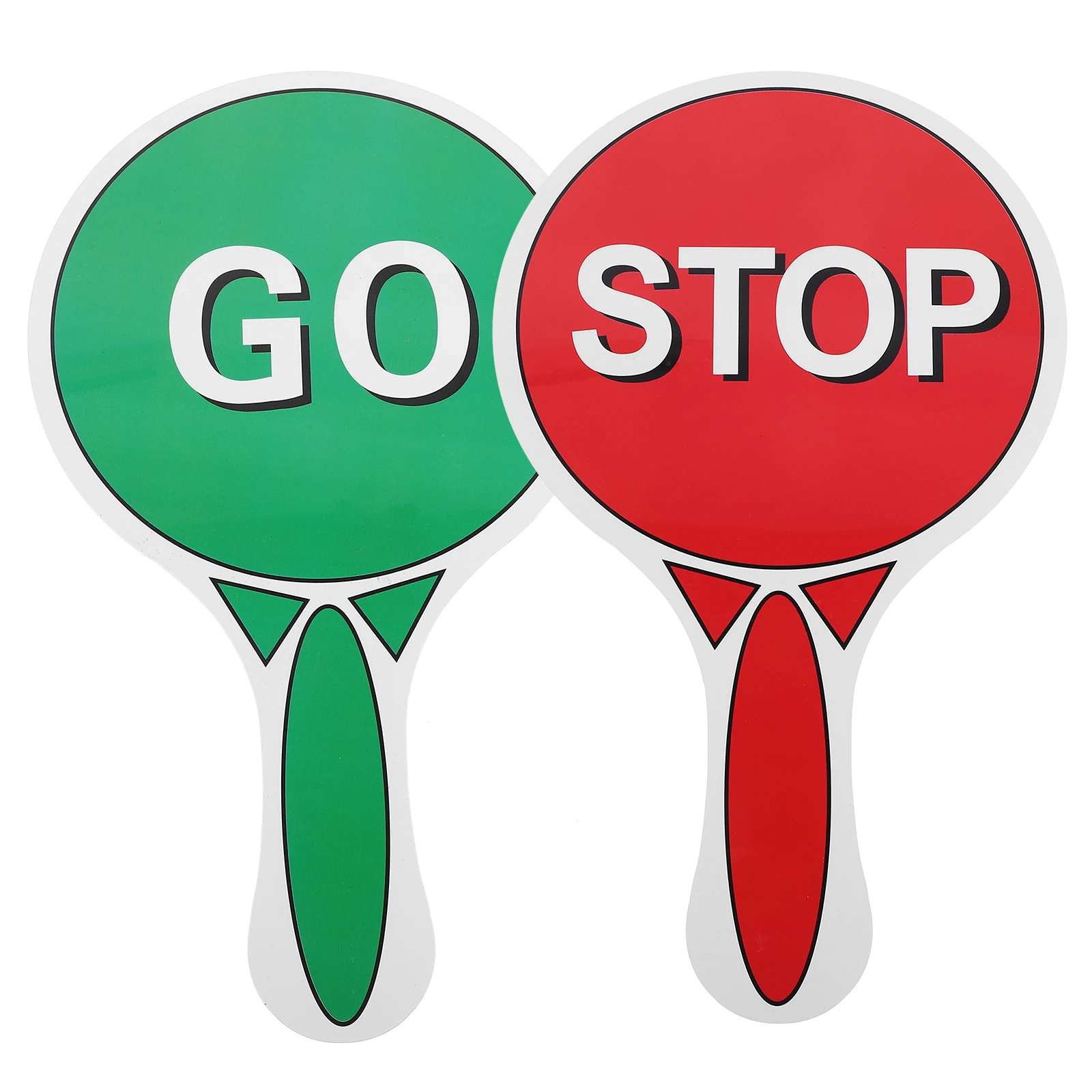 1 قطعة تعليم السلامة المرورية يده علامات المحمولة أداة التعلم التفاعلية للفصول الدراسية في الهواء الطلق استخدام الضوء الأحمر الأخضر