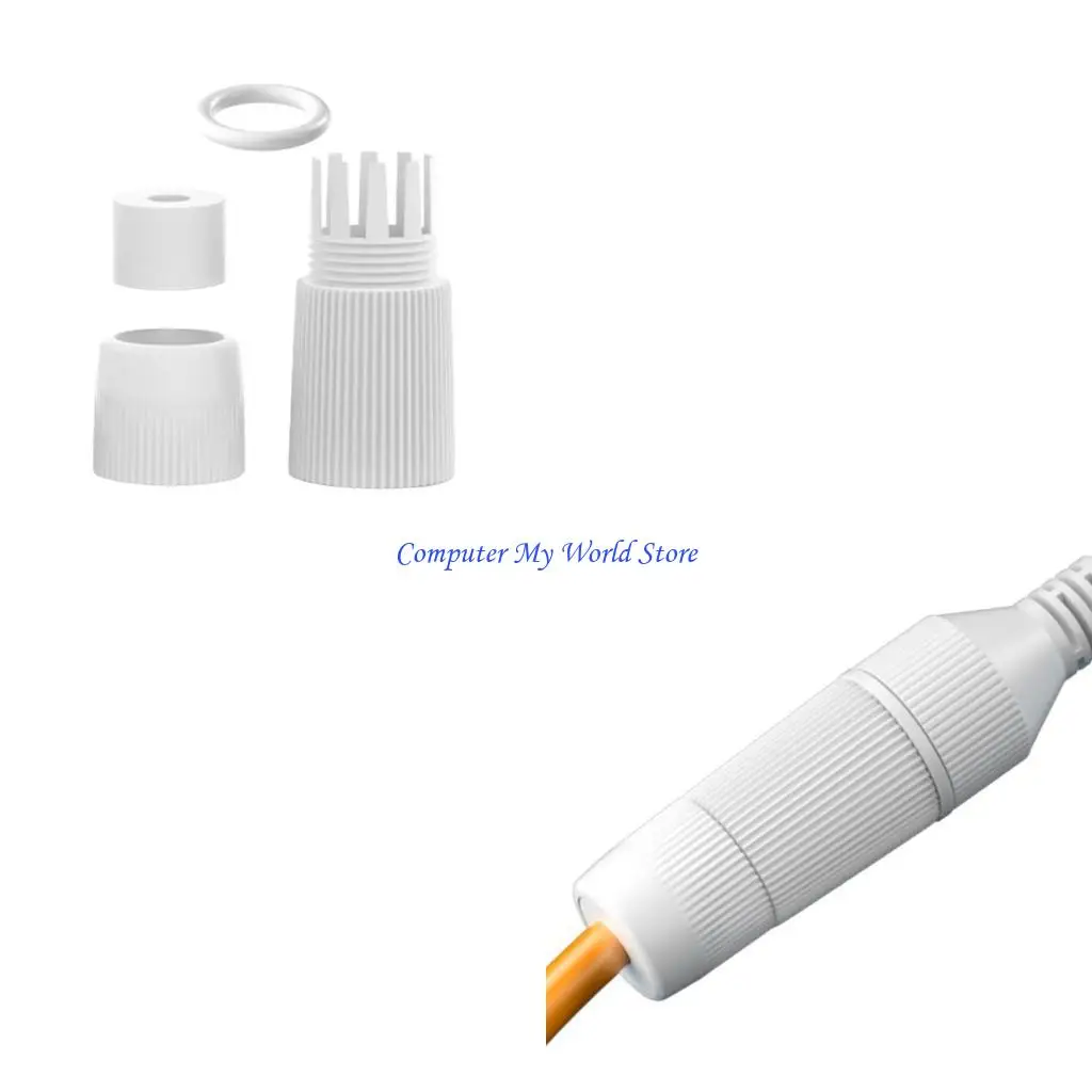 

Waterproof RJ45 Connectors IP67 Ethernets Networks Cable Strong Resistant to Pull Easy Installation Networks Extenders