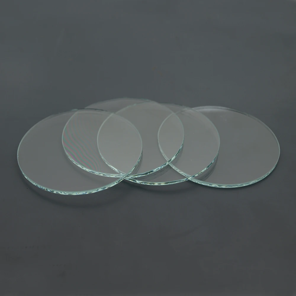 Diameter 8 13 14 15 18 20 25 28 32 39.5 40 41 42 47 50 52 58 mm  Round Flat Lens planus Glass lenses for  LED  flashlight Torch