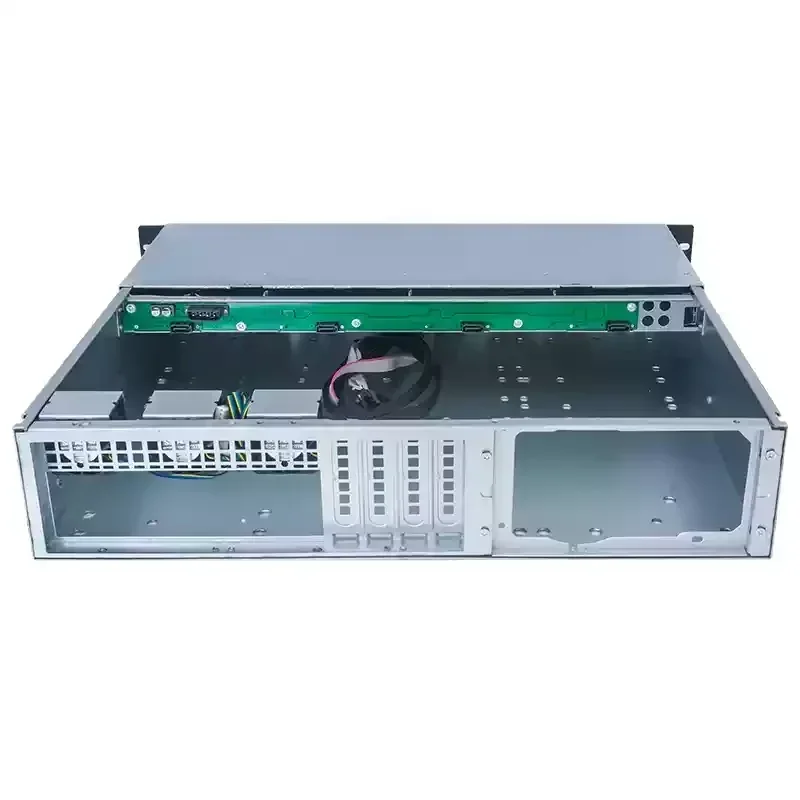 For 2U-R2404 Rack Type 4 Disk Hot Swap Server Short Chassis 40CM Deep ATX1U Power Supply Air Cooling