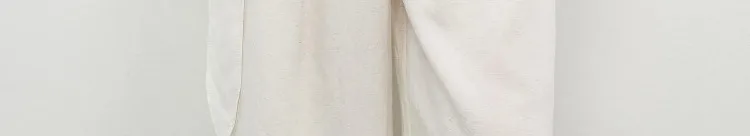 SENTUBILA Damen Büro-Bluse mit V-Ausschnitt und Revers, Blau, Modische Knöpfe, Selbstbindend, Asymmetrischer Saum, Seitenschlitz, Locker Geschnitten 162CA5405 – Detail 4