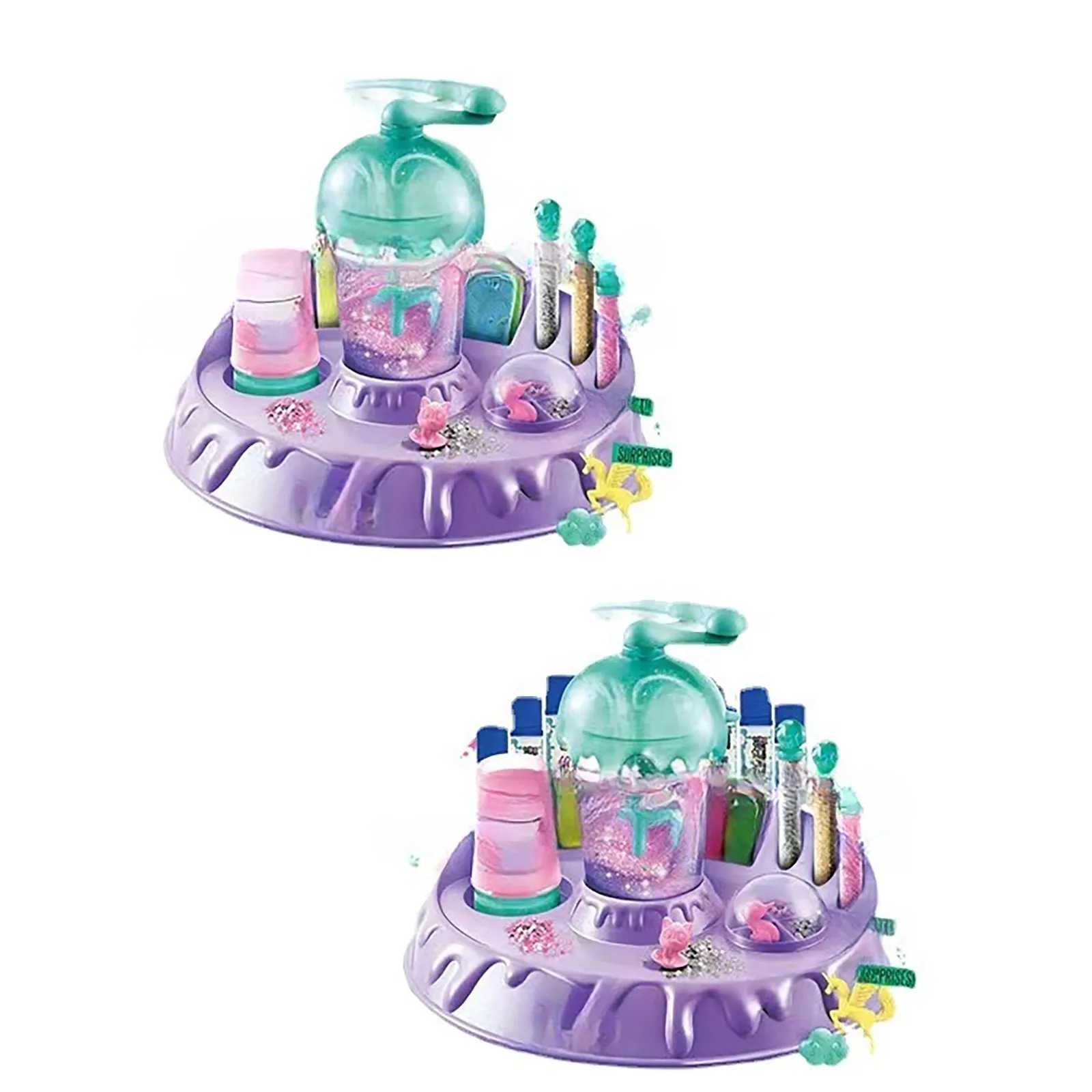 Diy Crystal Slime Kit For Kids - Novelty Joy Handmade Slime Making Set Powder Rubber Material Creative Art Activity For Children
