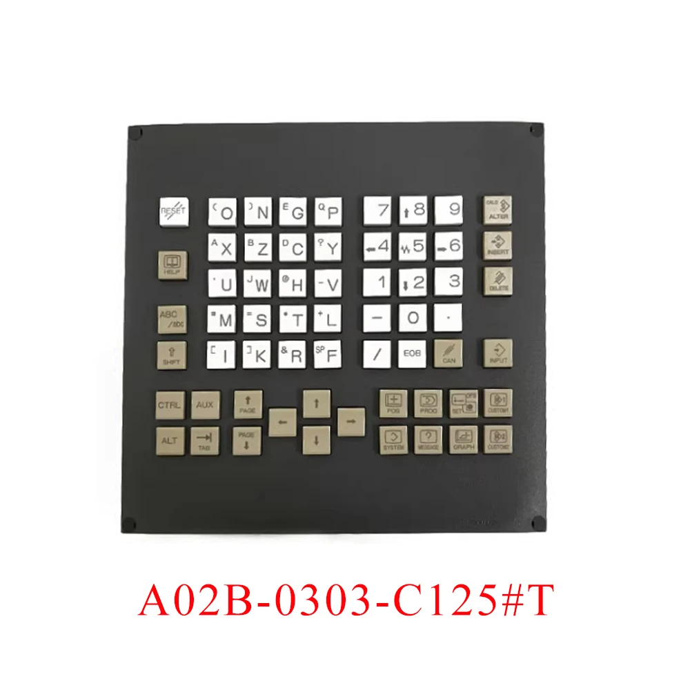 A20B-0303-C125#M A20B-0303-C125#T Fanuc Keyboard MDI Unit (used test ok)