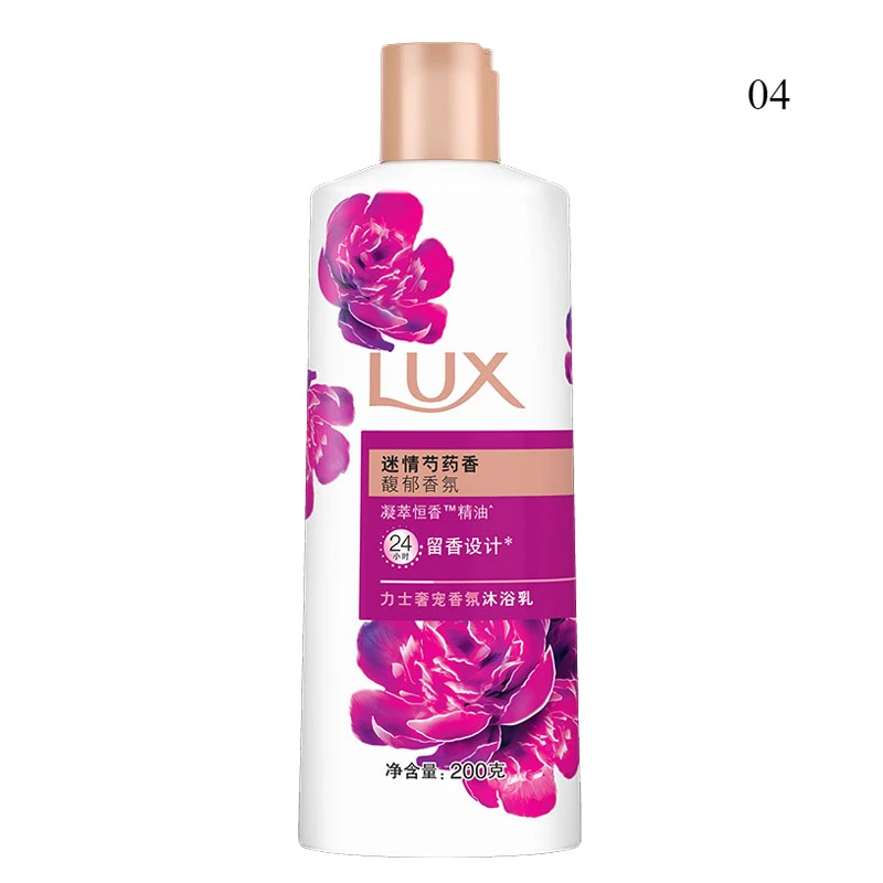 200g Lux Gel de ducha Lotus Charming Skin Hidratante Cuidado de la piel fragante y de larga duración