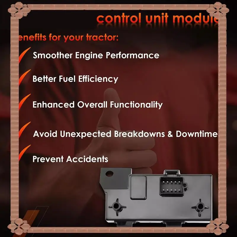 24-Hour Delivery For John Deere Garden Tractor Electronic Control Unit Module:For Models X300, X304, X310, X500 Part Numbers AM1