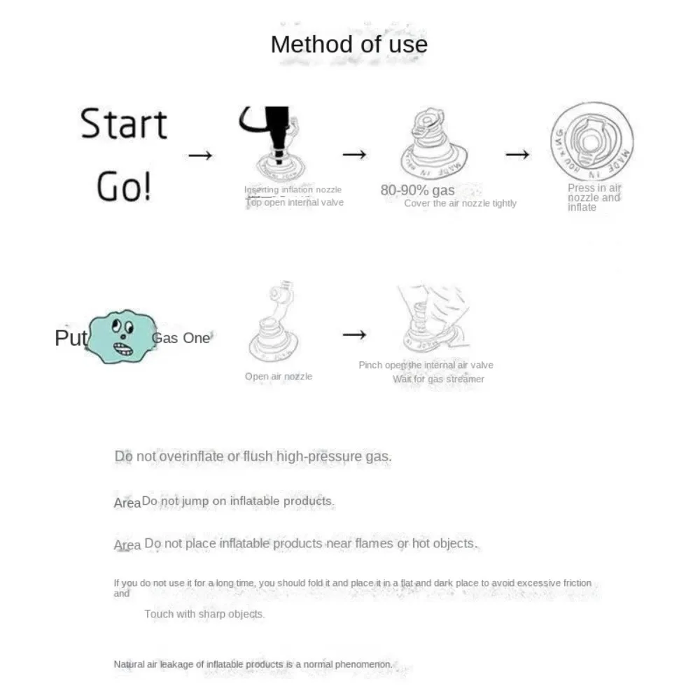 New PVC Swimming Ring Inflatable Double Layer Eco-Friendly Crystal Ring Cartoon Floating Ring Beach Water Pool