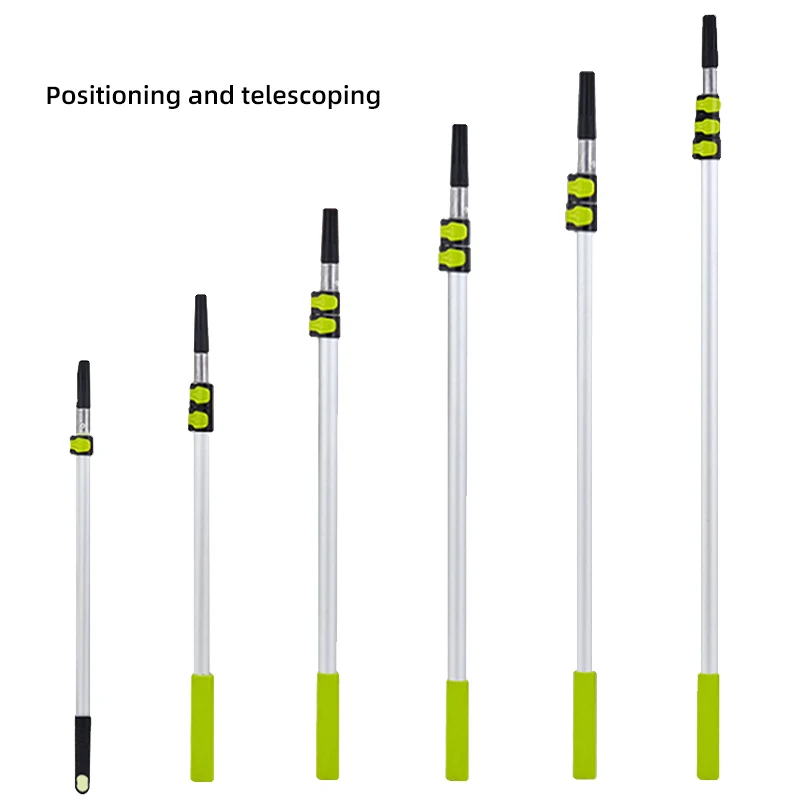 3M Factory Direct Lightweight Aluminum Telescopic Window Cleaning Tool Pole Rod Industrial Grade OEM ODM Direct Sales