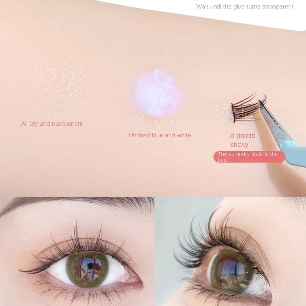 Strumento di bellezza XIXI Doppie palpebre Colla Colla per ciglia finte non irritante a lunga durata Adesivo Estensione ciglia finte ad asciugatura rapida