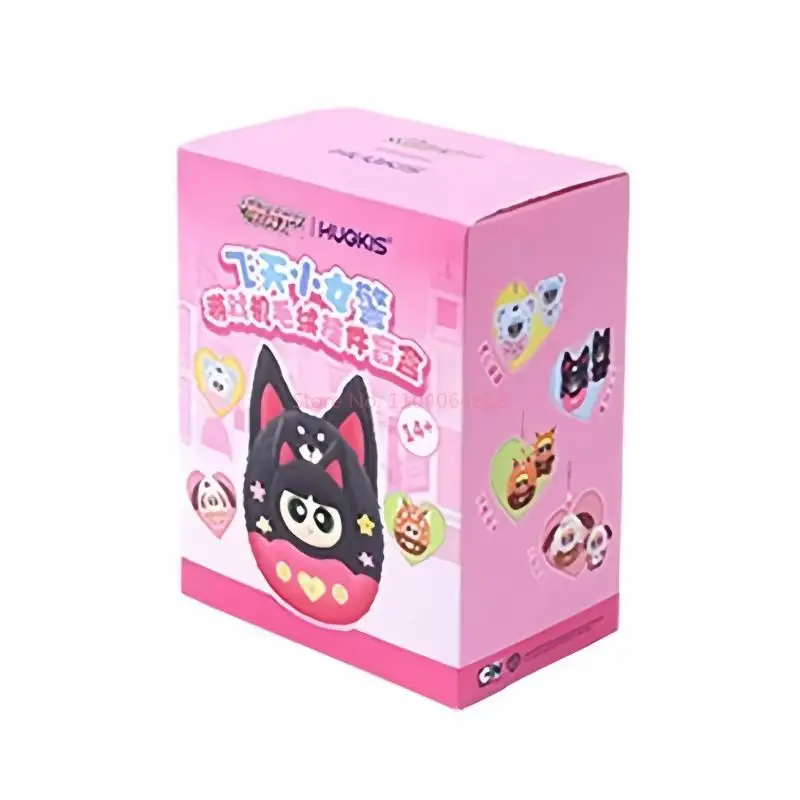 

Подлинная в наличии серия подвесок для девочек Powerpuff, слепая коробка, съемная гарнитура, милый орнамент, подарки-сюрпризы для девочек на день рождения