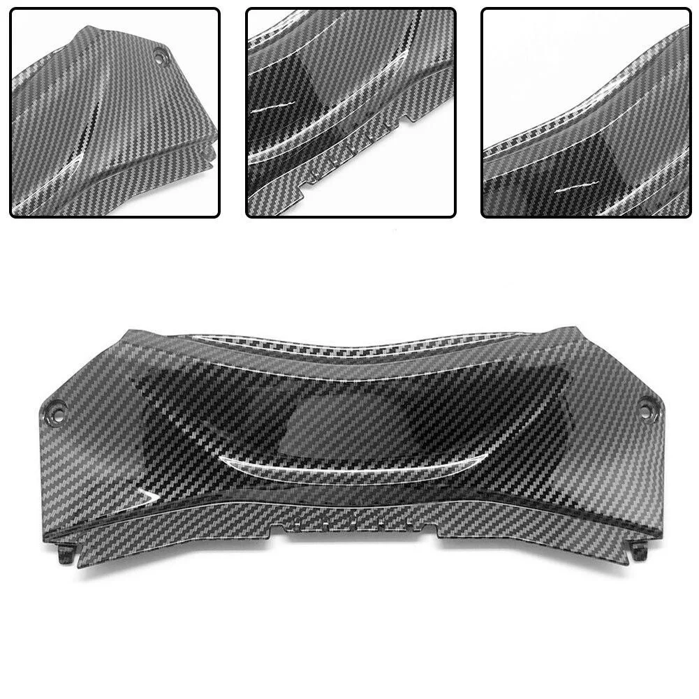 Practical Motorcycle Carbon Fiber Pattern Rear Tail Upper Middle Fairing Fit For YZF R3 R25 2014-2020