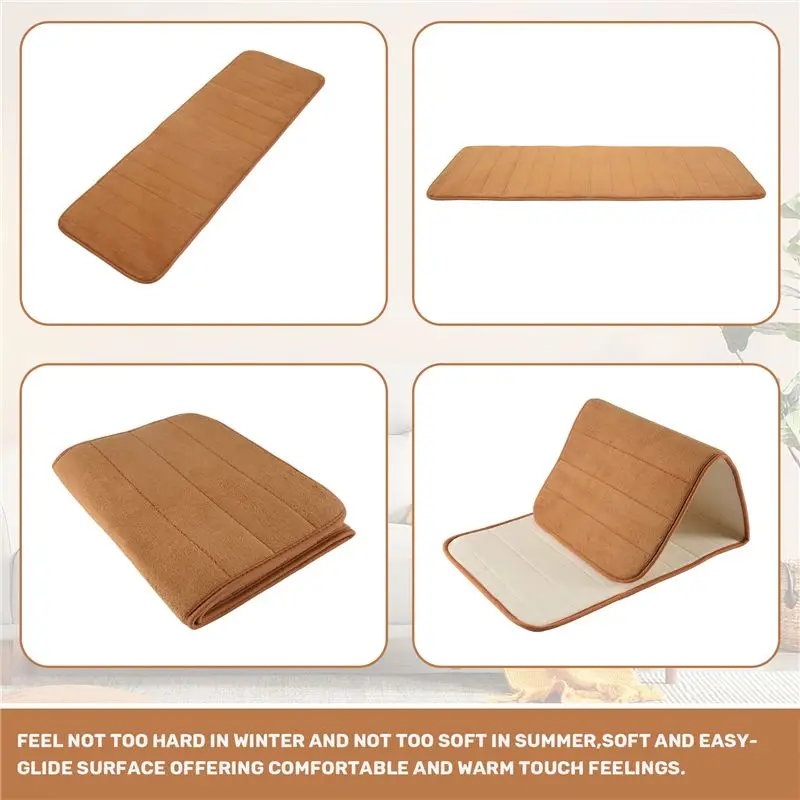 SOFT-120X40cm Absorbent Nonslip Memory Foam Kitchen Bedroom Door Floor Mat Rug Carpet