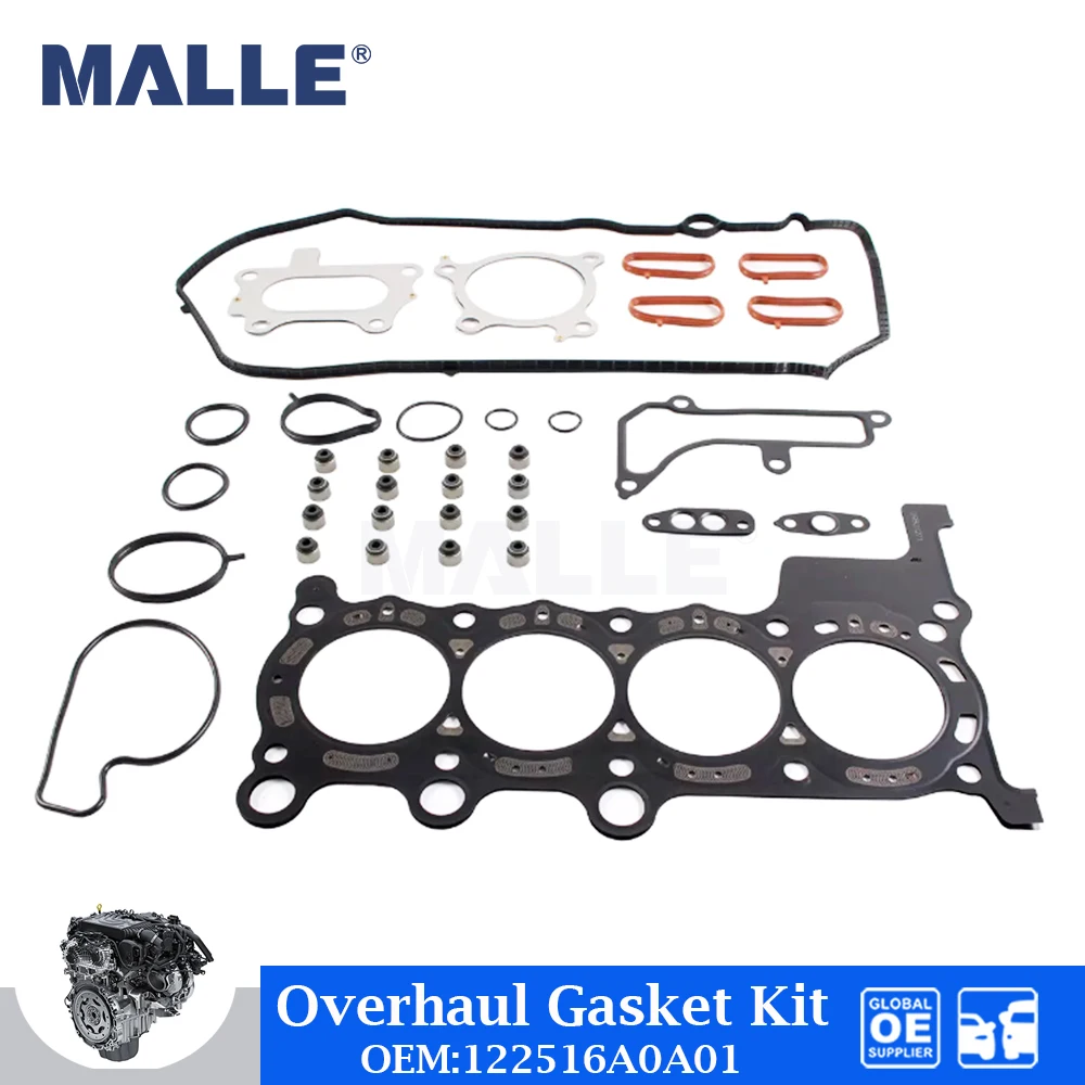 

Engine Full Set Overhaul Gasket Kit For Honda Accord 2016-2021 Civic 2017-2021 CR-V 1.5L L4 Car Accessories 122516A0A01 HS55383