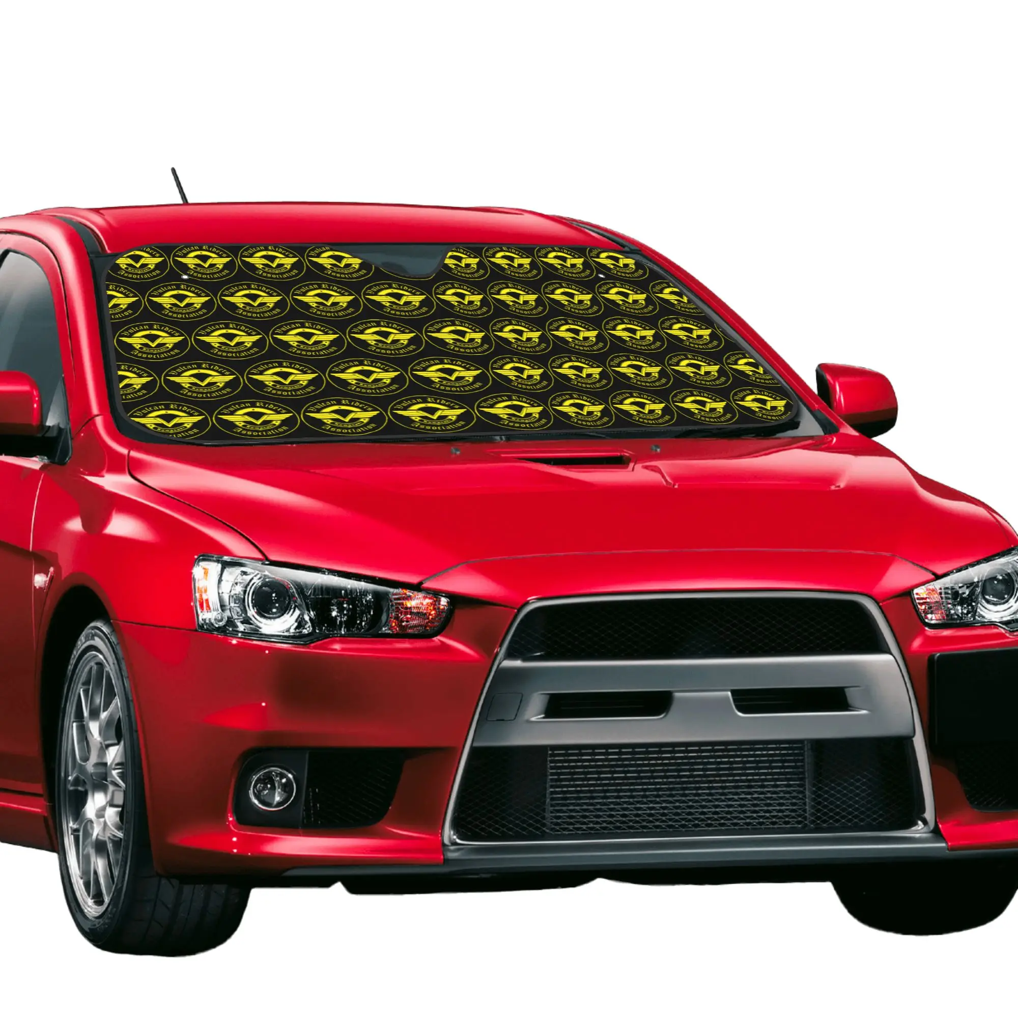 Vulcans Motorcyle Car Front Window Sun Shade Heat Insulation Cover Portable UV Protection Covers Car Solar Protection