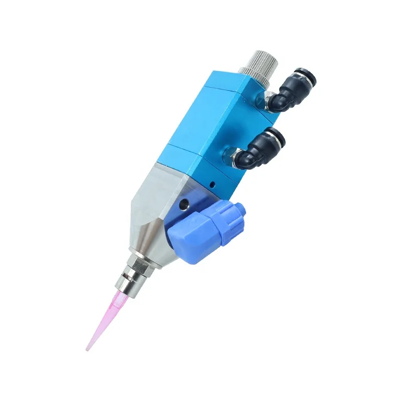 High-Precision High-Flow Back-Suction Dispensing Valve UV Adhesive, Alcohol,Ink,and Silicone Dispensing Gun with Pin-Style Valve