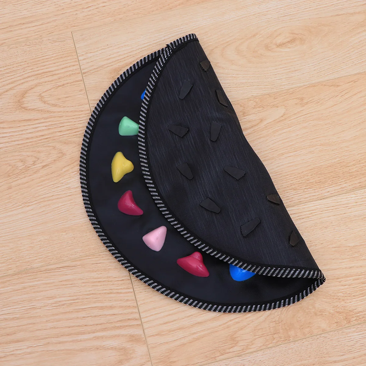 Tapis de Massage des pieds en pierre, rond, soulagement de la douleur, tapis de marche d'acupression, outil de réflexologie pour usage domestique et extérieur