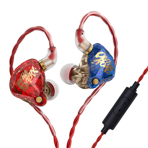 Imagen 1 del producto Opera factory OS1pro 10mm 1DD auriculares HIFI Bass In Ear Monitor auriculares con cancelación de ruido auriculares con micrófono