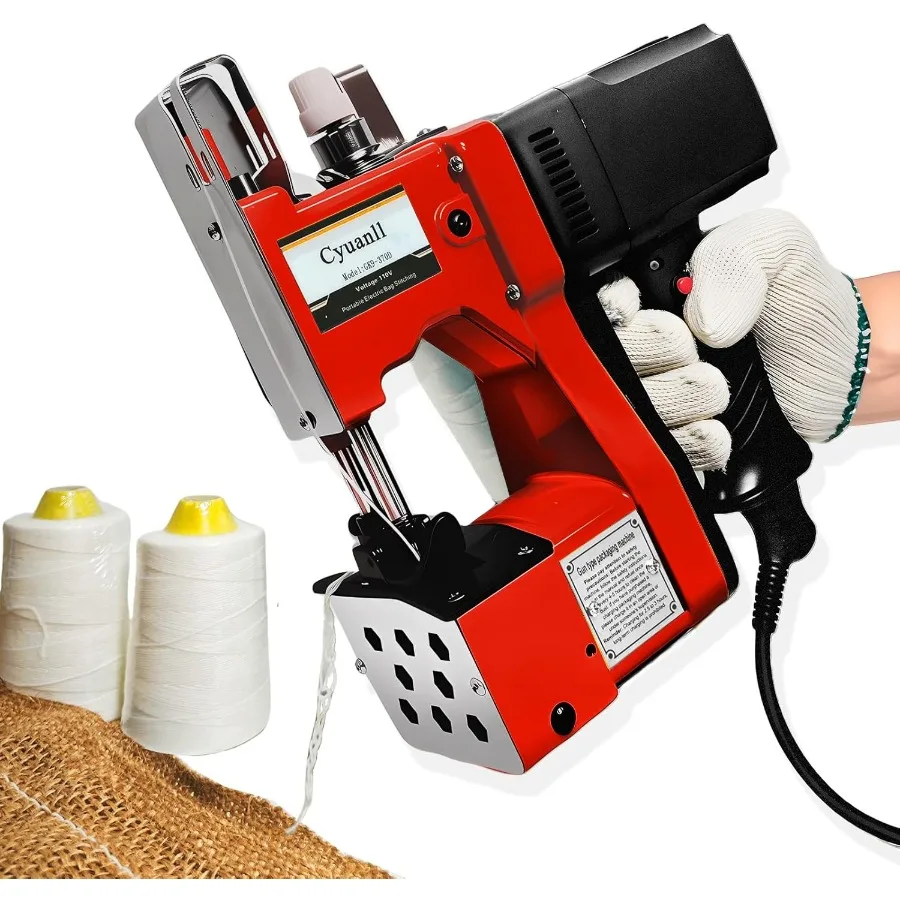 

Bag Sewing Machine-Electric Portable Bag Sewing Machine 2s/bagBag Closer Automatic Woven Bag Sewer Packing Machine for Burlap P