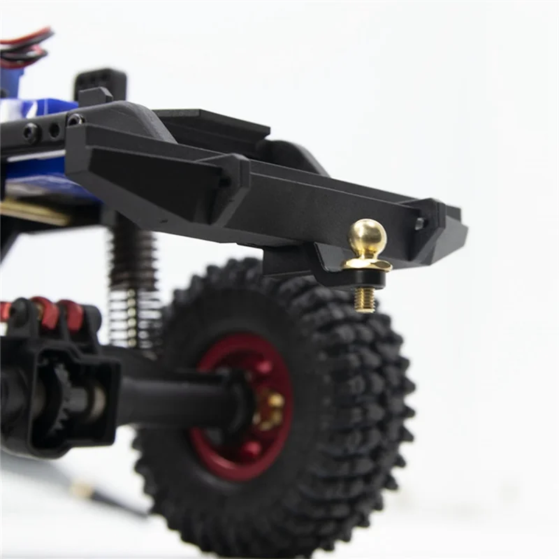 Traxxas TRX4M 1/18 RC 크롤러 자동차 업그레이드 부품 용 금속 후면 범퍼 견인 트레일러 후크