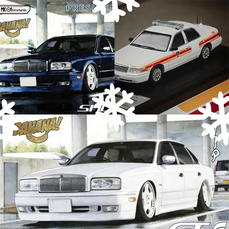 

MK Miniature 1:64 President JHG50/Victoria police car Die-Cast Car Models Gifts