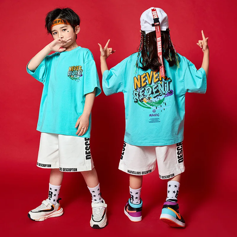 Children's Costumes Boys Hip Hop Fashion Girls Cool Street Dance Runway Jazz Clothes