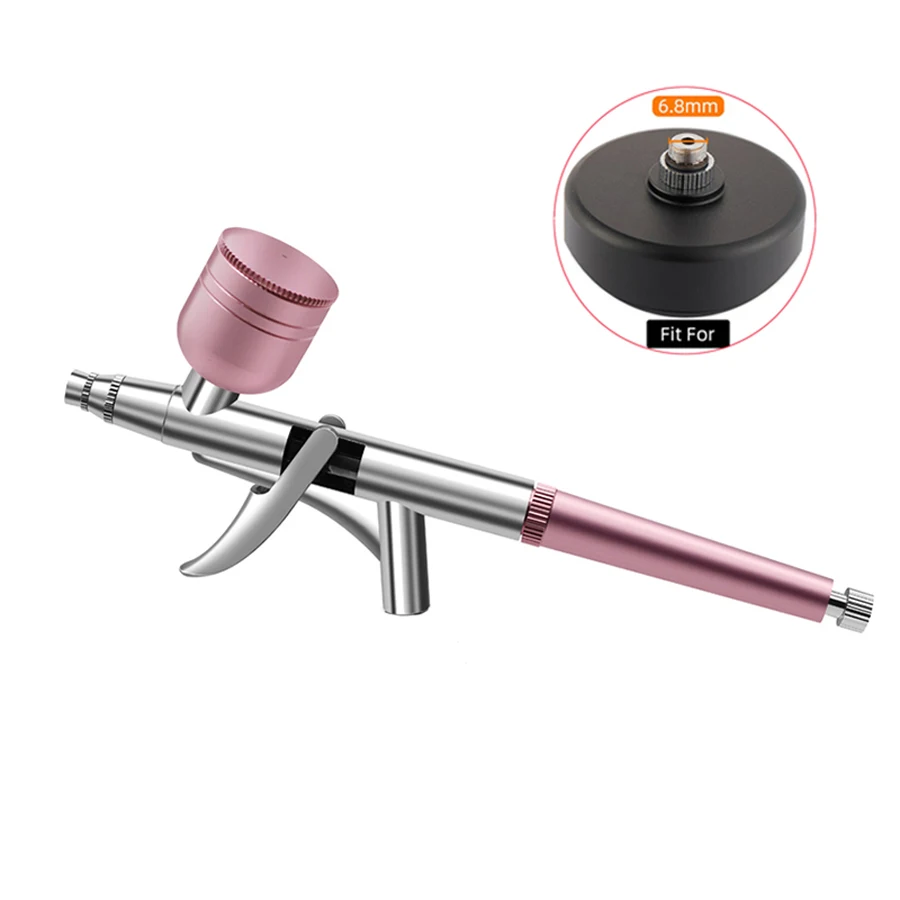 Portable Single Action Airbrush 0.3mm Nozzles Spray Gun Pen for Model Cake Nail Car Painting Beauty Inkjet No Included Pump