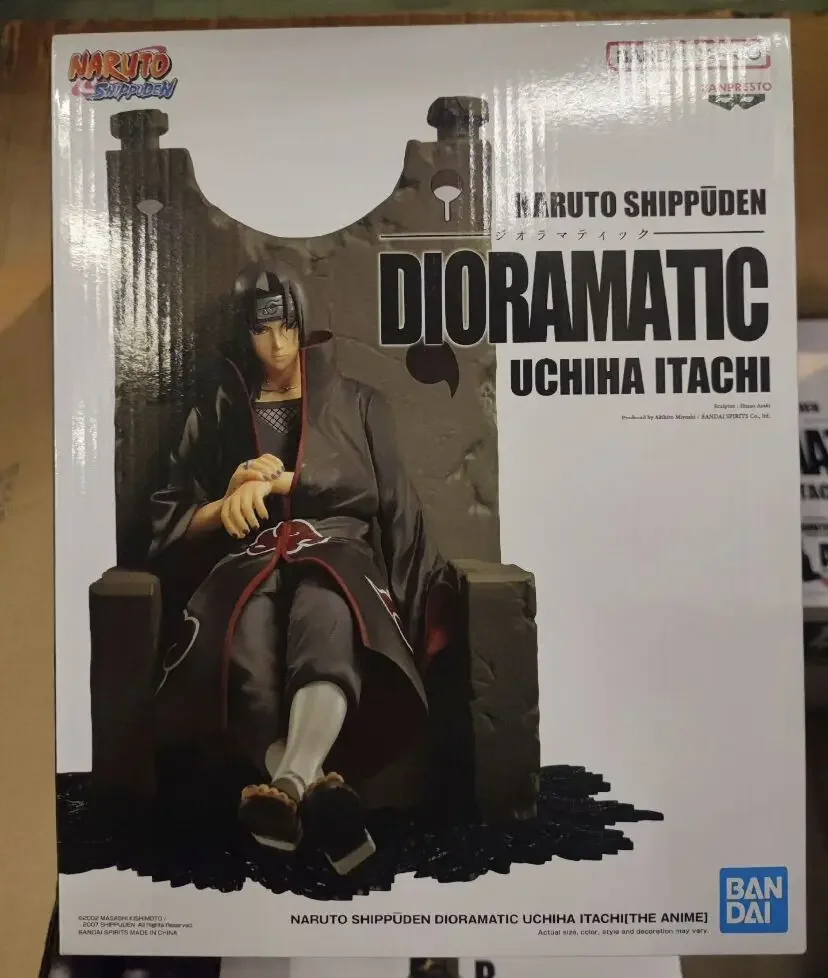 BANDAI BANPRESTO DIORAMATIC Uchiha Itachi PVC 17CM Authentic