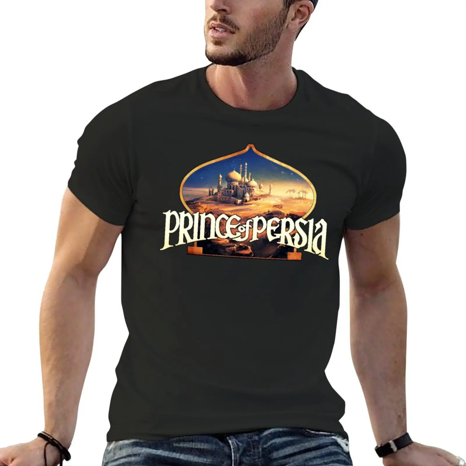 

Prince of Persia Retro Realistic Style - DOS game fan shirt T-Shirt man clothes for a boy mens designer clothes