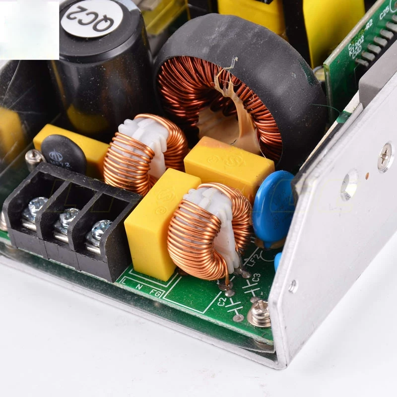 127*82*40 مللي متر مصدر طاقة مزدوج الإخراج 48 فولت 12 فولت 200 واط Psu إطار مفتوح Smps